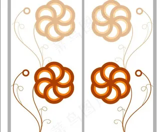 2010年流行花纹移门户设计图下载...