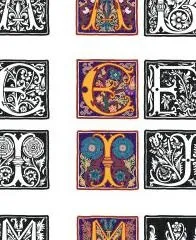 欧式字母2图片cdr矢量模版下载