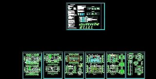 三层人民检察院建筑施工图