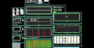 全套厂房单层门式钢架结构施工图