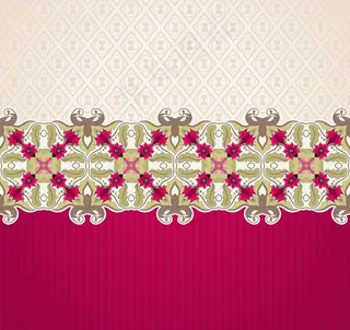 欧式花纹背景图片