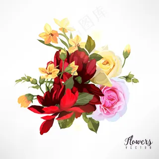 唯美玫瑰花婚庆矢量设计素材 唯美玫瑰花婚庆矢量设计素材