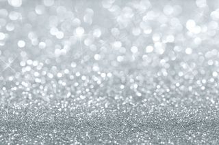 银色梦幻光斑背景图片