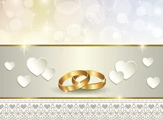 婚礼邀请卡图片