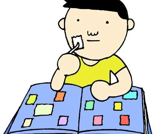 学生矢量图eps,ai矢量模版下载