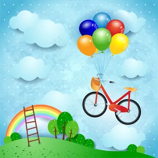 可爱的卡通不干胶标签矢量素材06