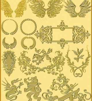 欧式花纹图片