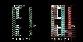 22层剪力墙结构高档小区平面图