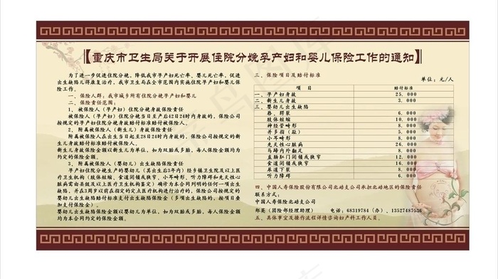 中医展板图片cdr矢量模版下载