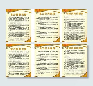 酒店制度牌图片