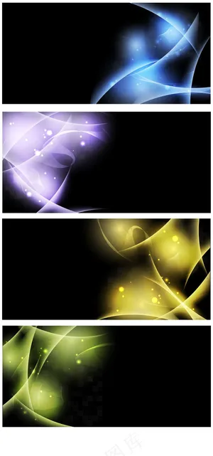 微弱光源暗黑背景矢量图 AI