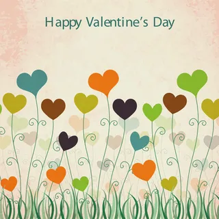 情人节矢量心形卡通素材.