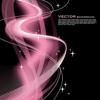 矢量炫彩背景展板背景