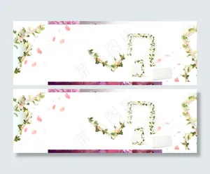 淘宝花朵背景大图11