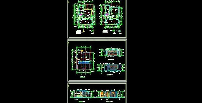 北京某小区会所建筑设计图