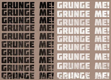 布纹和皮革纹理艺术字样式