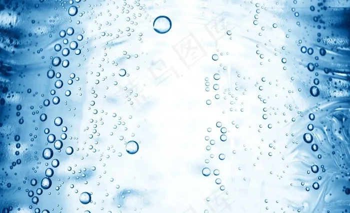 蓝色水花 水花 水纹图片