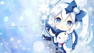 雪初音Q版