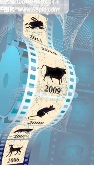 超酷的传统中国年轮回设计