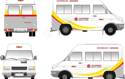 天天快递依维柯效果图图片