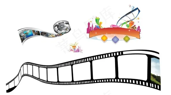 胶片 电影素材图片