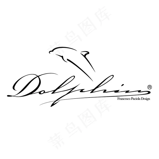 海豚eps,ai矢量模版下载