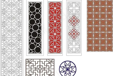 镂空雕刻花纹图案