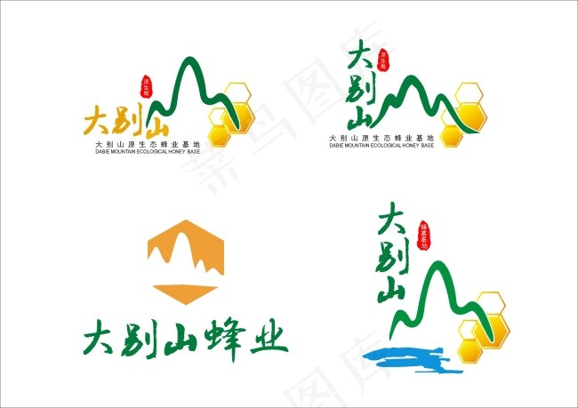 大别山蜂业LOGO