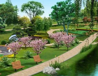 园林效果图图片