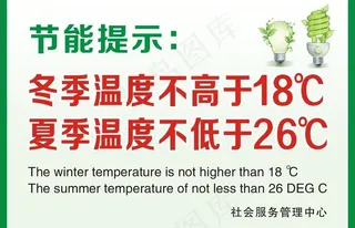 节能提示图片