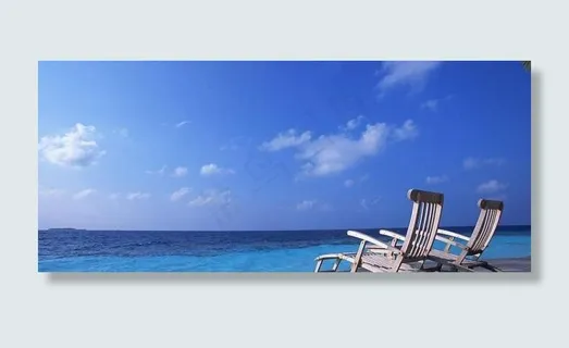 超宽壁纸--马尔代夫海滩-7图片