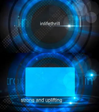 超炫蓝光空间文字展示ae模板