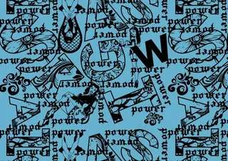 字母时尚印花图图片