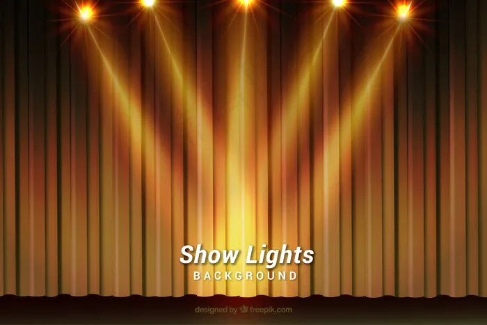 黄色背景矢量图