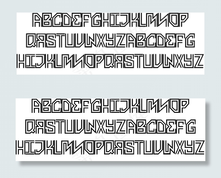 为我报仇的字体