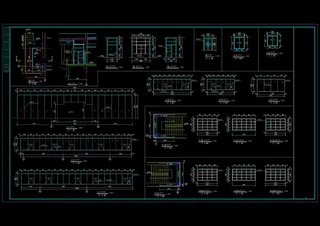 某小区业主cad会所图纸