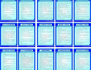 化工厂各岗位制度牌图片