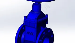 法兰楔形阀DN 80