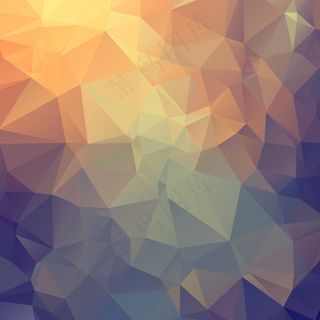 神秘多边形纹理底纹 科幻