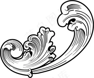 浪花矢量素材 浪花矢量素材