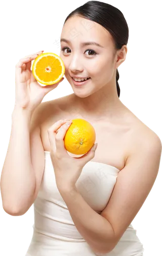 高清真人瑜伽运动美容人物PNG素材