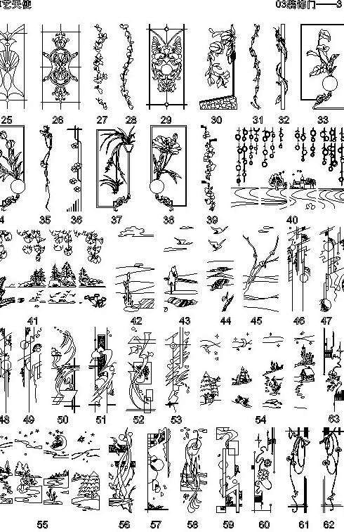 刻绘图图片eps,ai矢量模版下载