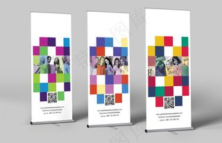 展架 易拉宝 简约 时尚 