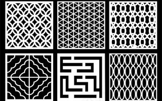 中式镂空雕花图片