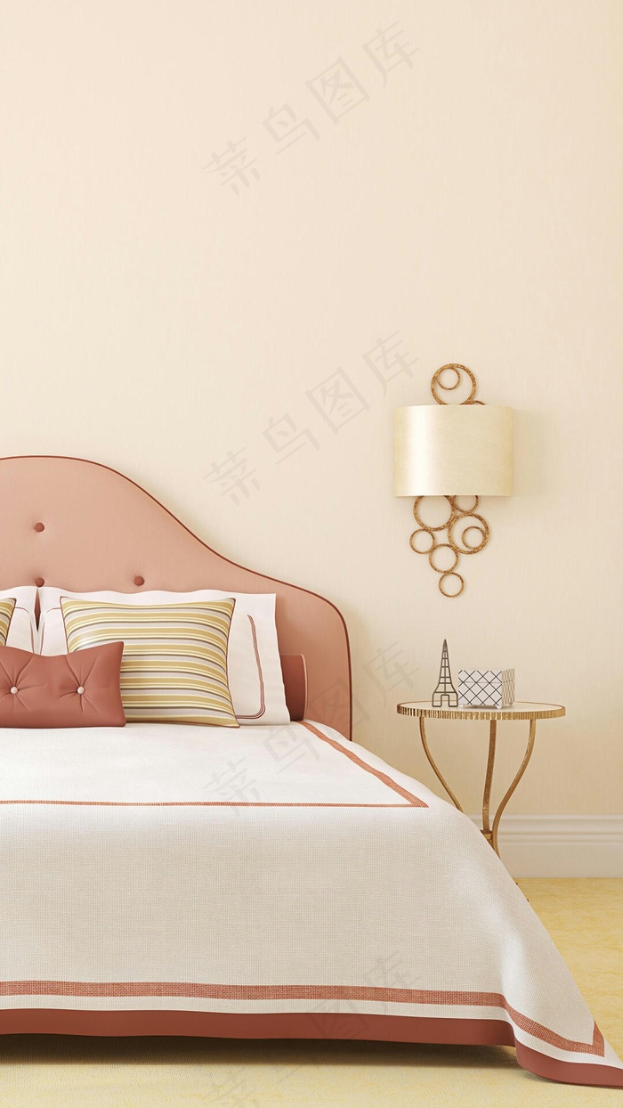 卧室装饰风格高清摄影图片