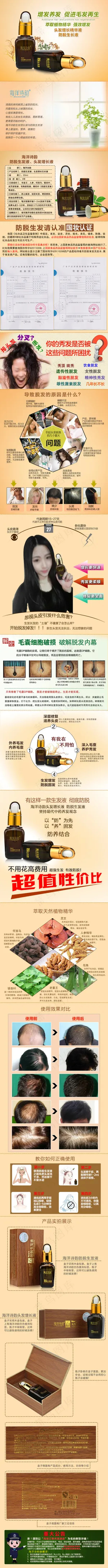 头发增长液与防脱生发液