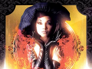 时尚现代魔力女王魅惑美容美妆促销创...