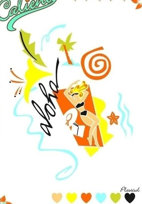 晒太阳的美女图片cdr矢量模版下载