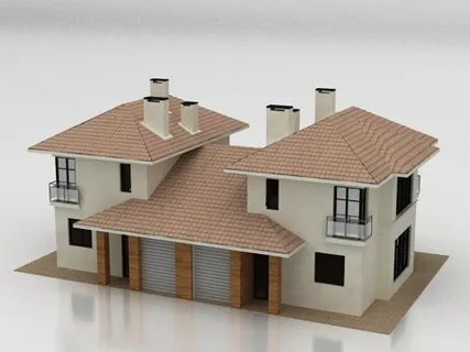 精品别墅模型
