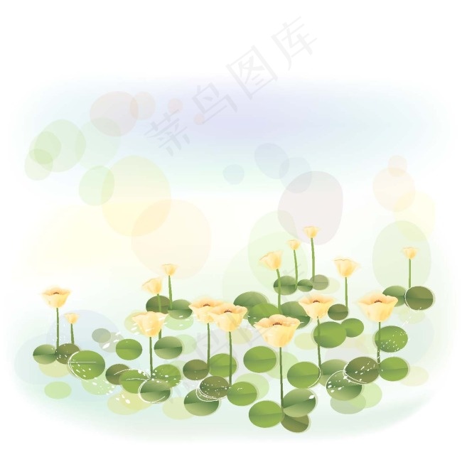 花朵eps,ai矢量模版下载